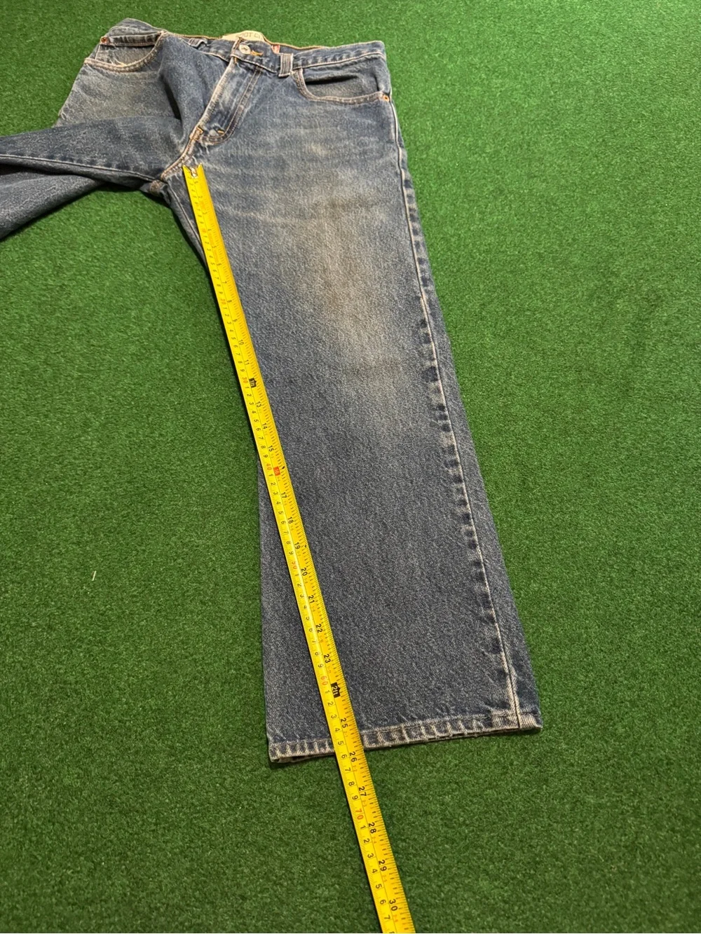 Levis 527 Bootcut Flare 31x26 Vintage Y2K Medium Wash Blue Jeans